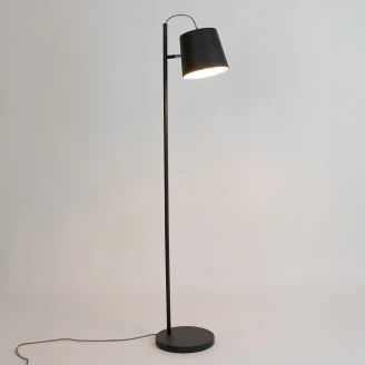 Zuiver Gulvlampe Buckle Head Svart