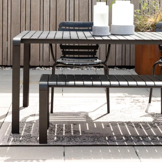 Zuiver Havebænk 175x45 cm <strong>Vondel</strong>  Sort