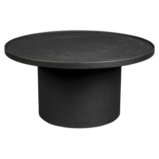 Dutchbone Sofabord Rund <strong>Winston</strong>  Svart