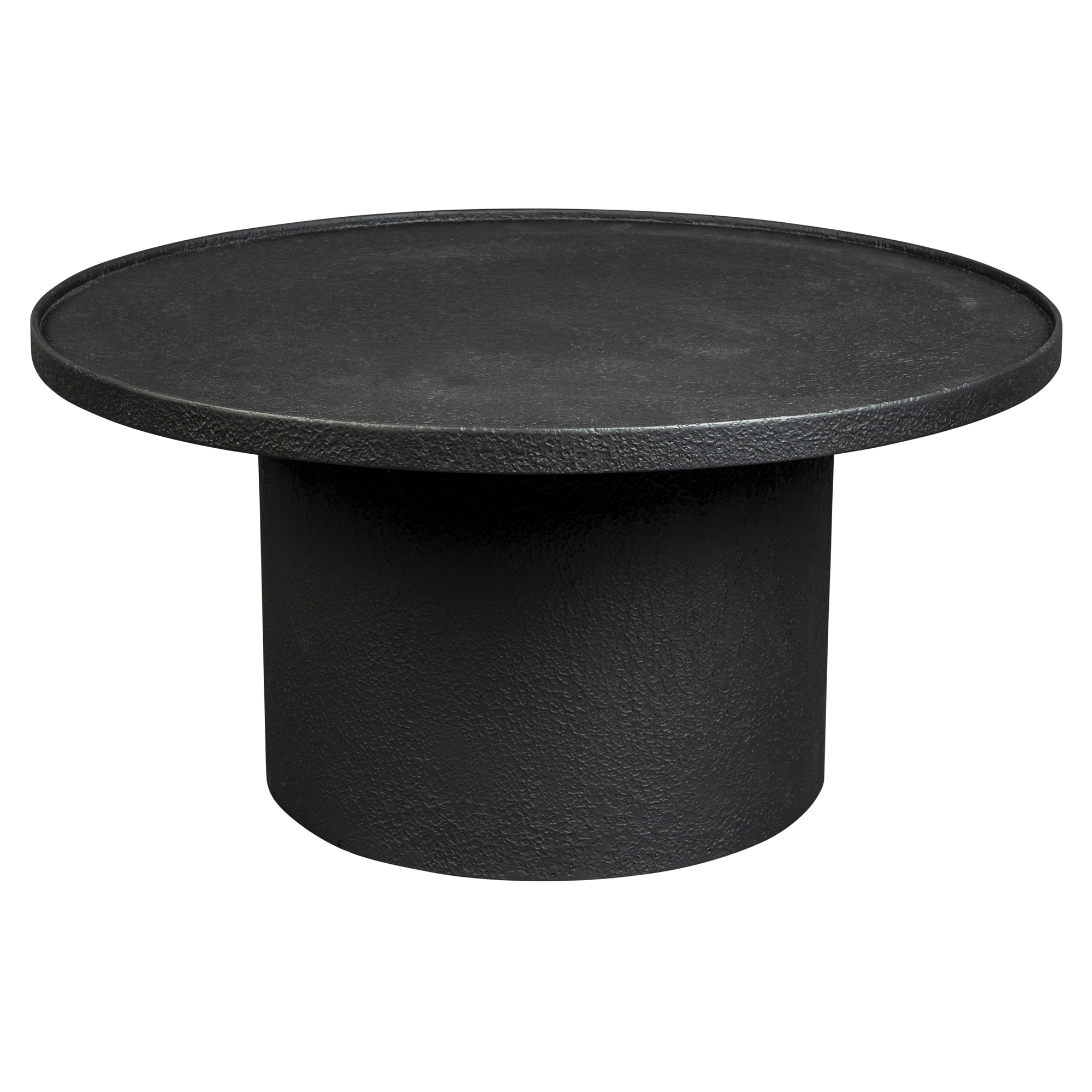 Dutchbone Sofabord Rund Winston Svart Ø70 cm