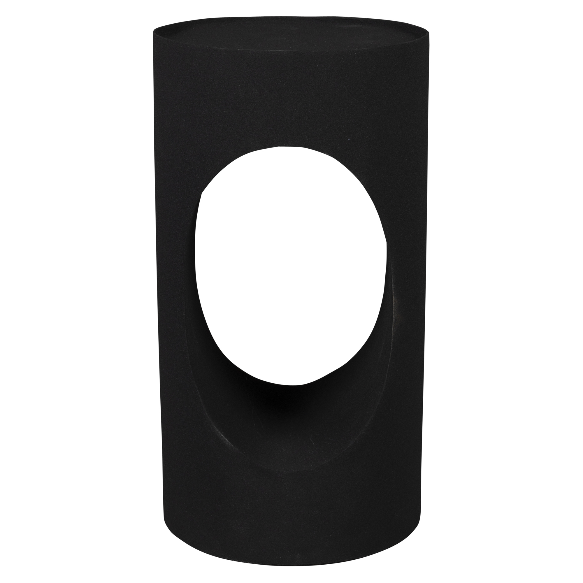 Dutchbone Sidebord Sai Svart Ø30 cm