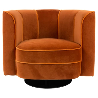 Dutchbone Loungestol <strong>Flower</strong>  Oransje