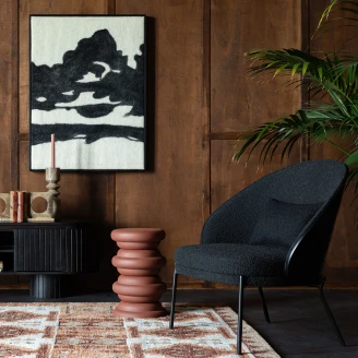 Dutchbone Loungestol Rodin Svart
