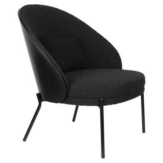 Dutchbone Loungestol <strong>Rodin</strong>  Svart