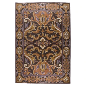 Dutchbone Teppe 160x230 cm <strong>Bashmira</strong>  Oransje