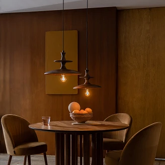 Dutchbone Hengende Lampe S <strong>Cath</strong>  Valnøtt
