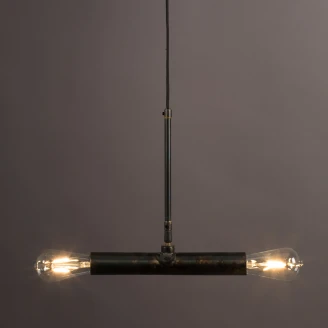 Dutchbone Hengende Lampe <strong>Doppio Ny</strong>  Svart