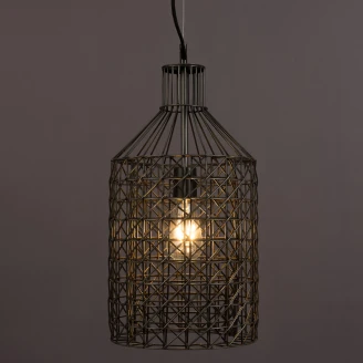 Dutchbone Hengende Lampe Høy <strong>Jim</strong>  Svart