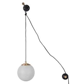 Dutchbone Vegglampe <strong>Bulan</strong>  Hvit