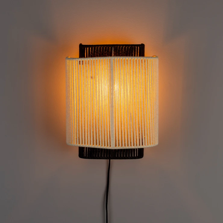 Dutchbone Vegglampe Elon Beige