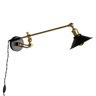 Dutchbone Vegglampe <strong>Penelope</strong>  Svart