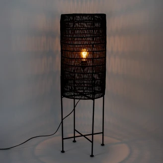 Dutchbone Gulvlampe Kari Svart