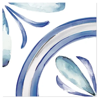 Gulvflis <strong>Saint Germain</strong>  Rivette Gelé Matt 15x15 cm