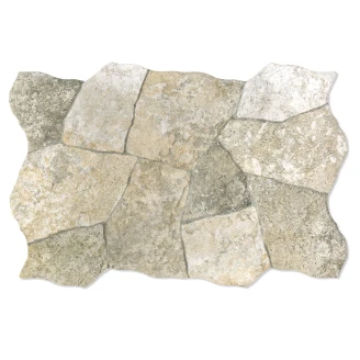 Gulvflis <strong>Arv</strong>  Beige Matt Relieff 44x62 cm