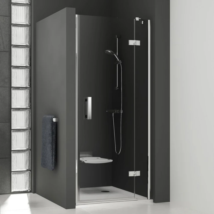 Ravak Dusjdør SmartLine 120 cm Krom Blank Høyre