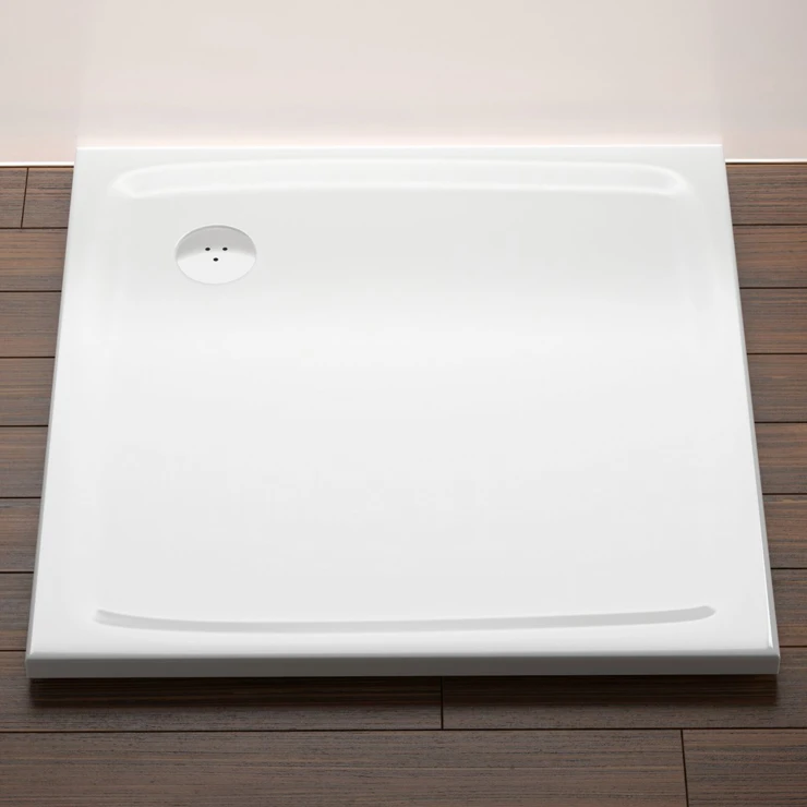 Ravak Dusjkar Perseus Pro Flat 90x90 Kvadratisk Hvit Blank