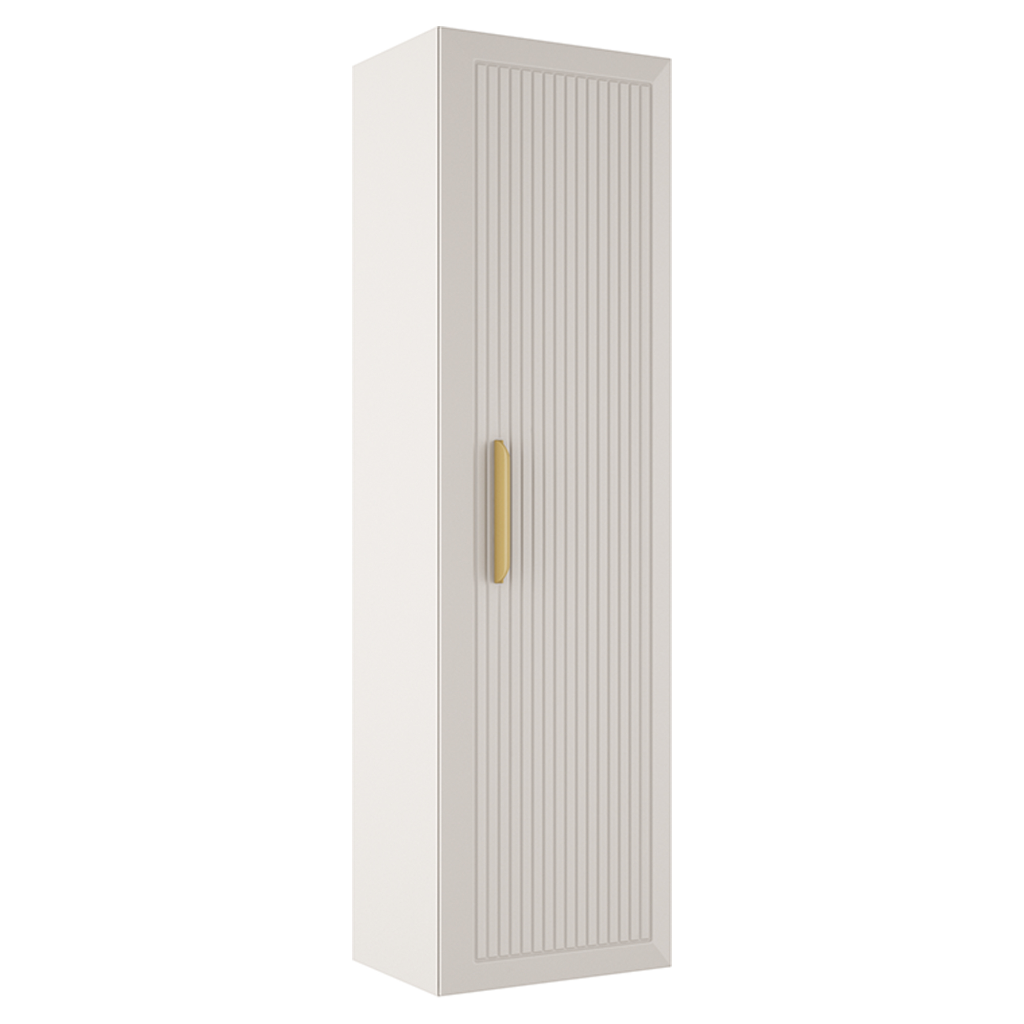 Høyskap Gold Tandem Beige-Stripet Matt