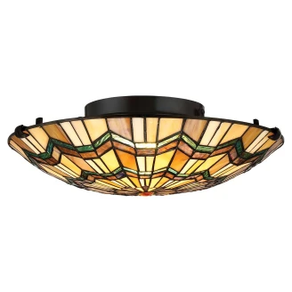 Quoizel Taklampe <strong>Alcott</strong>  Flerfarget