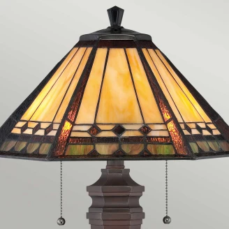 Quoizel Bordlampe Arden Flerfarget