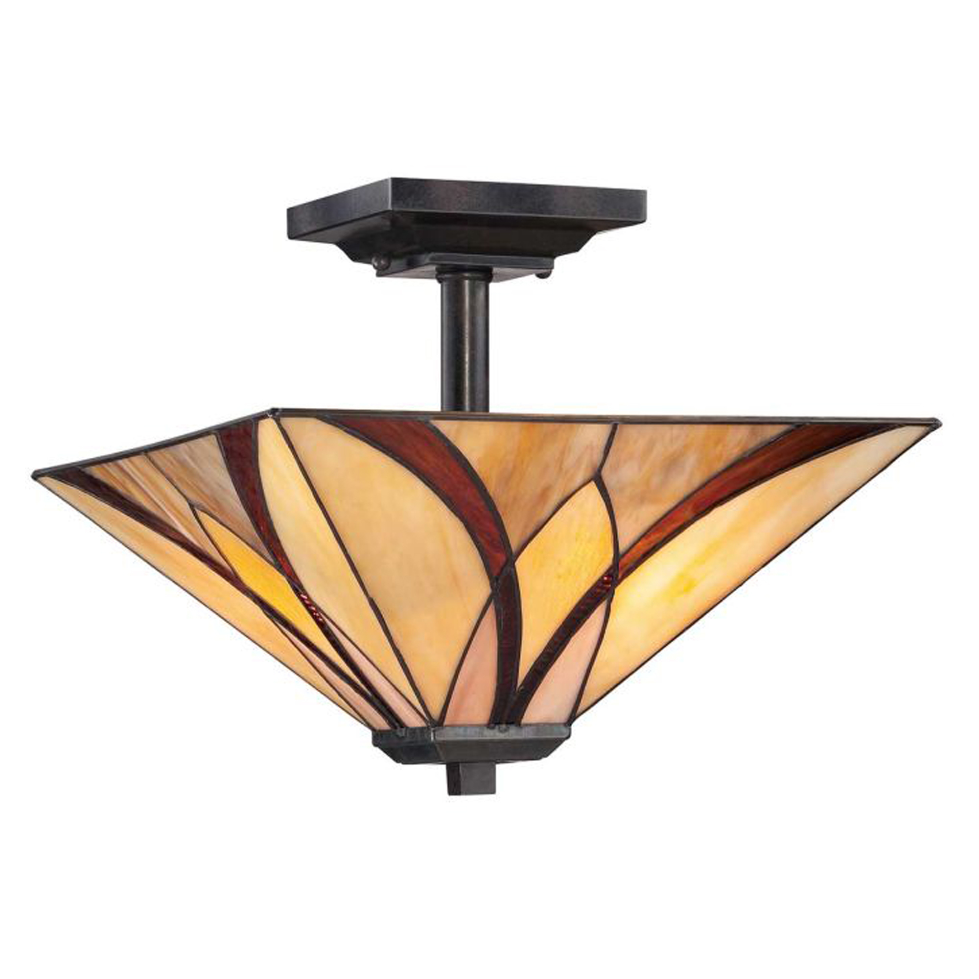 Quoizel Taklampe Asheville Oransje