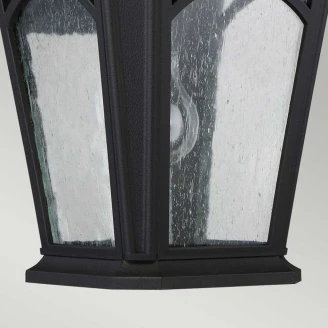Quoizel Vegglampe Bedford M Svart