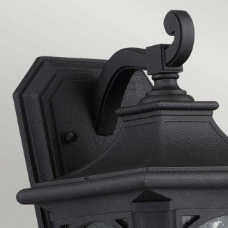 Quoizel Vegglampe Bedford M Svart