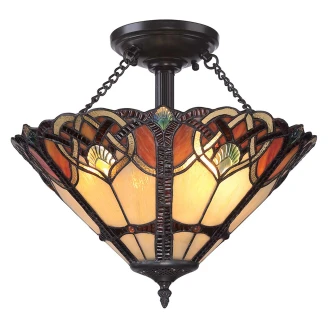 Quoizel Taklampe <strong>Cambridge Ny</strong>  Flerfarget