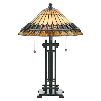 Quoizel Bordlampe <strong>Chastain</strong>  Flerfarget