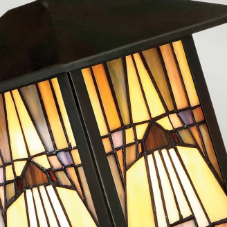 Quoizel Vegglampe Inglenook S Flerfarget, Bronse