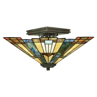 Quoizel Taklampe <strong>Inglenook</strong>  Flerfarget