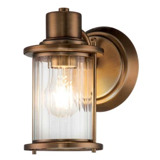 Quoizel Vegglampe <strong>Riggs</strong>  Gyllenbrun