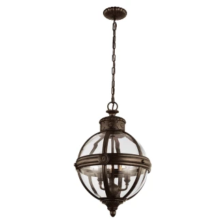 Feiss Hengelampe <strong>Adams</strong>  Trio Bronse