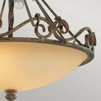 Feiss Taklampe Chateau Ny Bronse