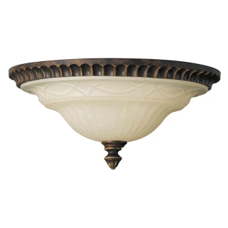 Feiss Taklampe <strong>Drawing Room</strong>  Valnøtt, Elfenben Ø33 cm