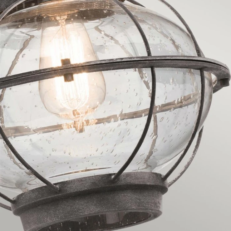 Kichler Vegglampe Bridgepoint L Grå