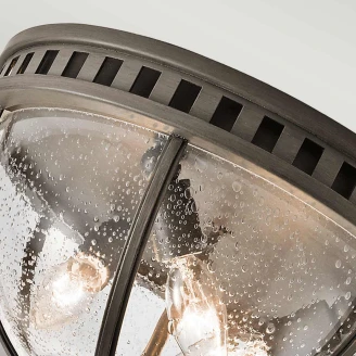 Kichler Taklampe Halleron Svart