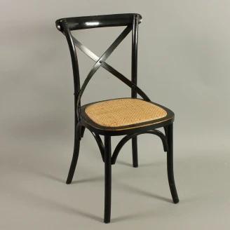 Werner Voss Stol X-chair Svart Matt