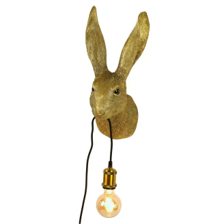 Werner Voss Vegglampe <strong>Hasi</strong>  Gull Blank