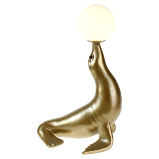Werner Voss Bordlampe <strong>Robbie</strong>  Gull, Hvit Blank