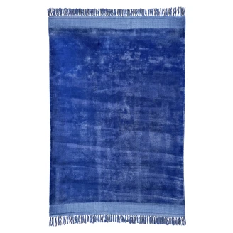 Werner Voss Teppe <strong>Touch</strong>  Mørkeblå Fløyel 160x230 cm