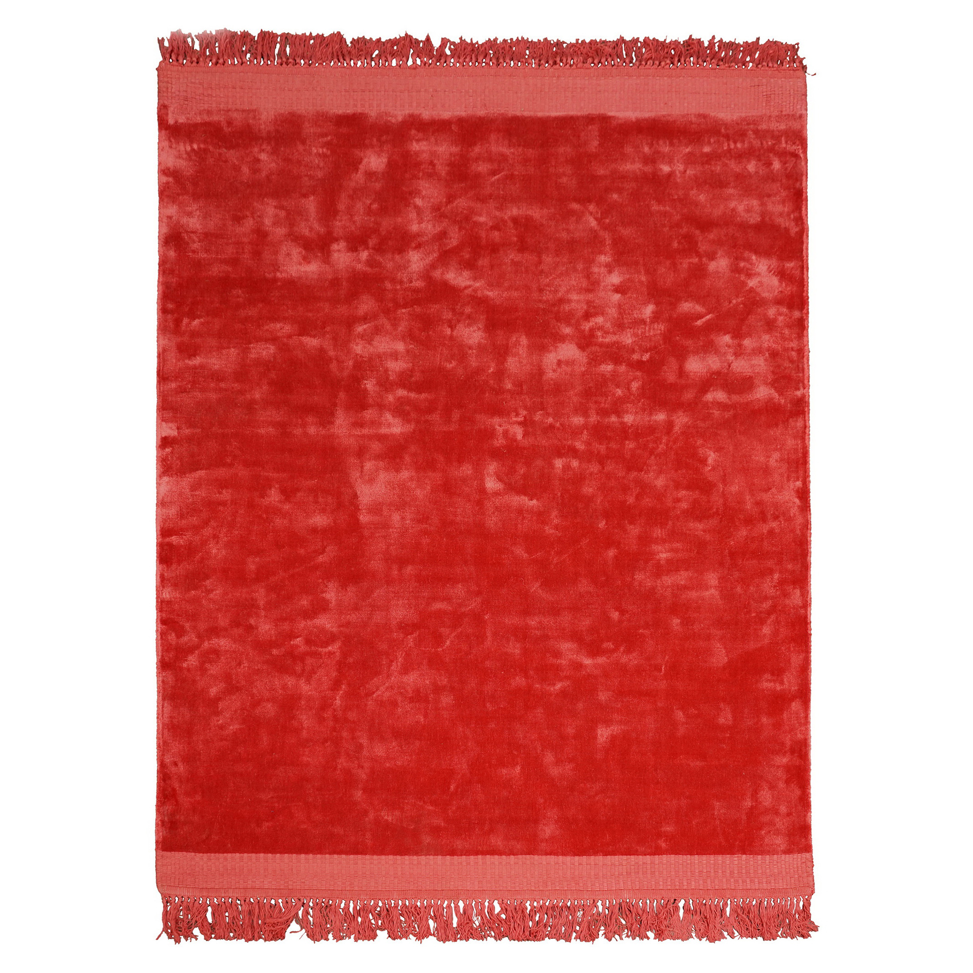 Werner Voss Teppe Touch Rød Fløyel 160x230 cm