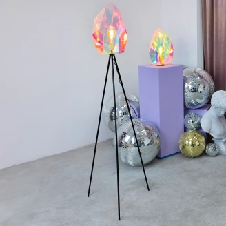 Bold Monkey Gulvlampe <strong>Diamond Dear</strong>  Fiolett Blank
