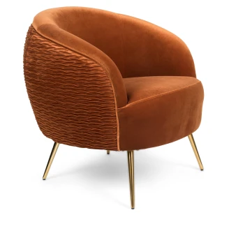 Bold Monkey Loungestol <strong>So Curvy</strong>  Oransje Matt
