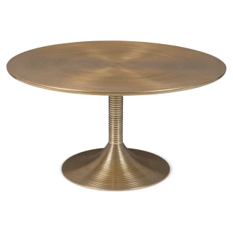 Bold Monkey Sofabord <strong>Hypnotising</strong>  Gull Blank Ø 77 cm