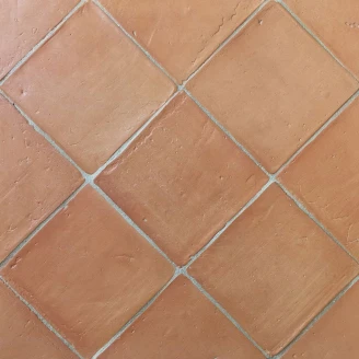 Alteret Håndlaget Gulvflis <strong>Natural Terracotta</strong>  10x10 cm