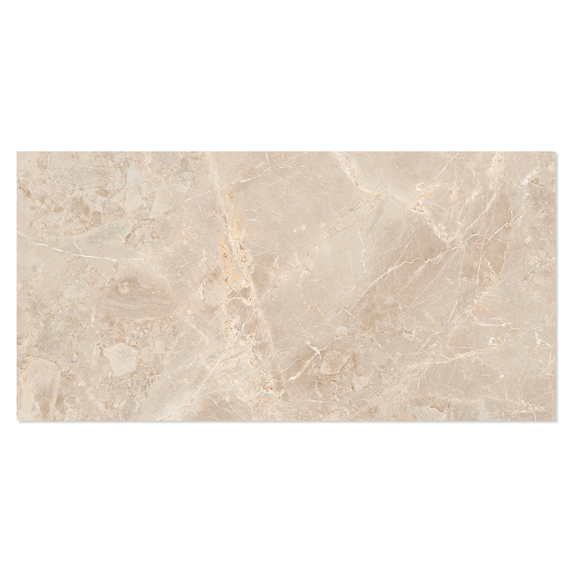 Marmor Gulvflis Marbelle Beige Matt Struktur 3D 60x120 cm