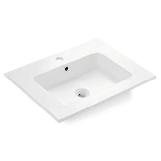 Bathco Servant <strong>Rectangular</strong>  Liebana Hvit Blank 61 cm