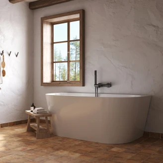 Badekar <strong>Silia</strong> Hvit Blank 150x75 cm