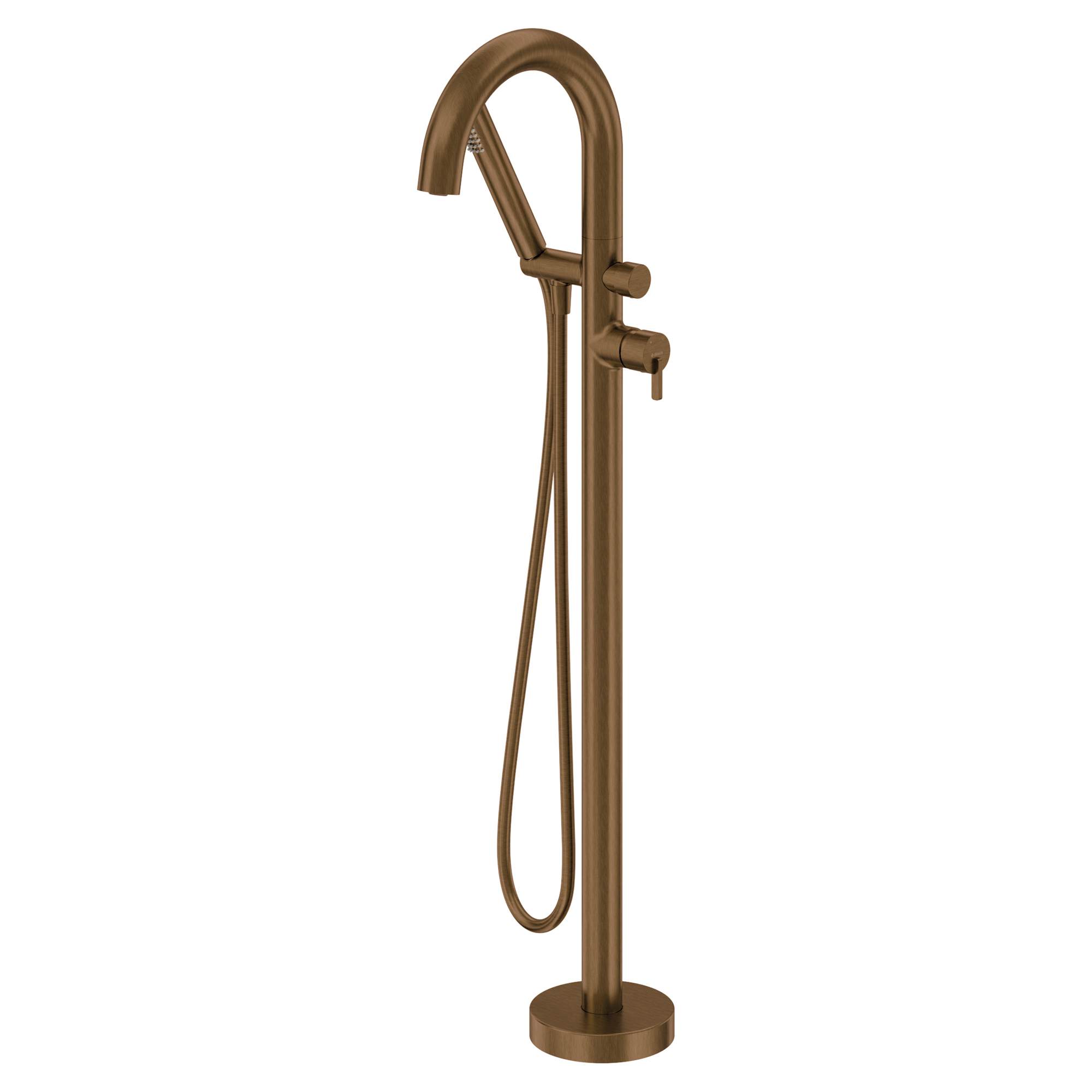Gulvblander med Dusjsett Rund Silia Bronse Matt