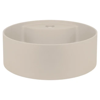 Servant Rund med Kranhylla <strong>Silia</strong>  Beige Matt 36 cm